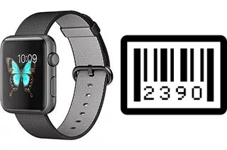 How to find the serial number on Apple Watch Sport 42mm