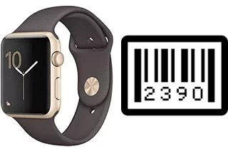 How to find the serial number on Apple Watch Series 1 Aluminum 42mm