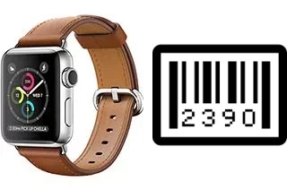 How to find the serial number on Apple Watch Series 2 38mm