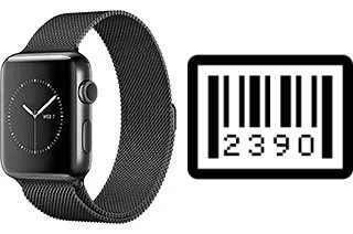 How to find the serial number on Apple Watch Series 2 42mm