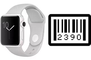 How to find the serial number on Apple Watch Edition Series 2 38mm