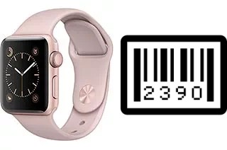 How to find the serial number on Apple Watch Series 1 Sport 38mm