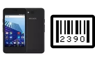 How to find the serial number on Archos 40 Access 4G