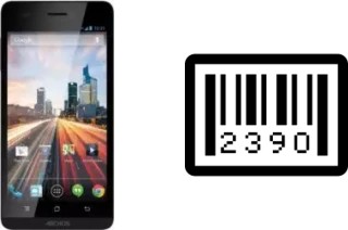 How to find the serial number on Archos 45b Helium 4G