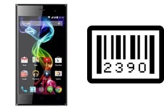 How to find the serial number on Archos 45c Platinum