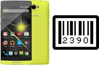 How to find the serial number on Archos 50 Diamond