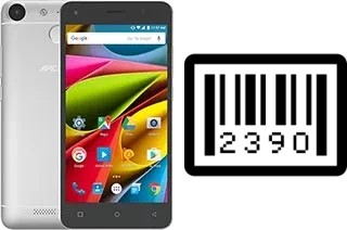 How to find the serial number on Archos 50b Cobalt