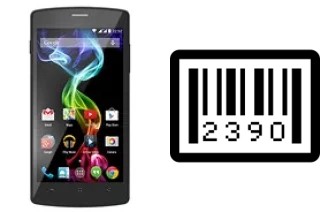 How to find the serial number on Archos 50b Platinum