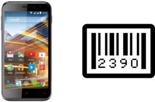 How to find the serial number on Archos 50c Neon