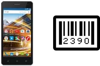 How to find the serial number on Archos 50d Neon