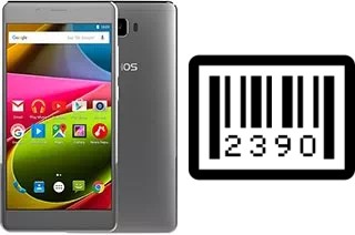 How to find the serial number on Archos 55 Cobalt Plus