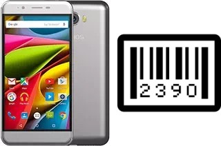 How to find the serial number on Archos 50 Cobalt