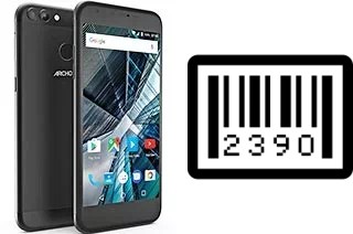 How to find the serial number on Archos 55 Graphite