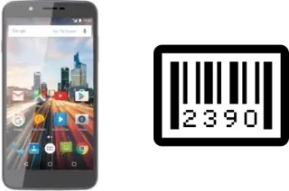 How to find the serial number on Archos 55 Helium Ultra