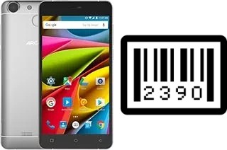 How to find the serial number on Archos 55b Cobalt