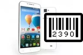 How to find the serial number on Archos 59 Xenon