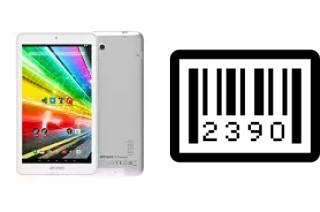 How to find the serial number on Archos 70 Platinum 3G