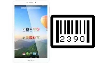 How to find the serial number on Archos 80b Xenon