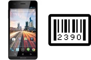 How to find the serial number on Archos 45 Helium 4G