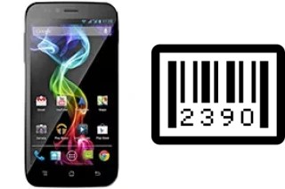 How to find the serial number on Archos 50 Platinum