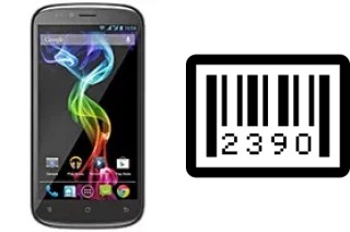 How to find the serial number on Archos 53 Platinum