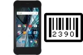 How to find the serial number on Archos Sense 47x