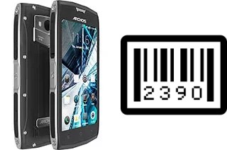 How to find the serial number on Archos Sense 50x