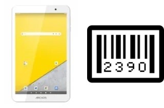 How to find the serial number on Archos T80