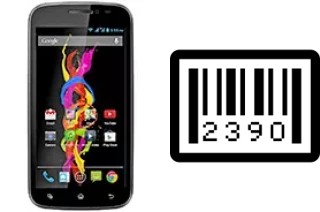 How to find the serial number on Archos 50 Titanium