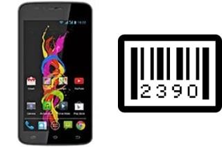 How to find the serial number on Archos 53 Titanium