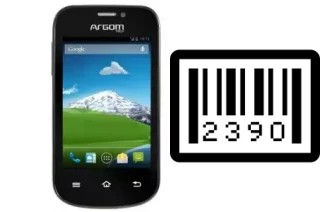 How to find the serial number on Argom E310