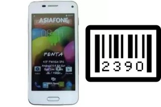 How to find the serial number on Asiafone AF9890