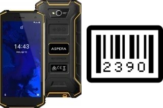 How to find the serial number on Aspera R9