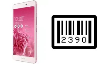 How to find the serial number on Asus Memo Pad 8 ME581CL