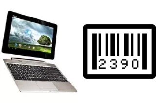 How to find the serial number on Asus Transformer Pad Infinity 700 3G