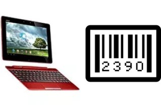 How to find the serial number on Asus Transformer Pad TF300TG