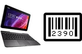 How to find the serial number on Asus Transformer Pad TF103C