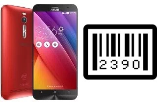 How to find the serial number on Asus Zenfone 2 ZE550ML