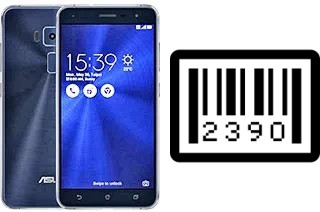 How to find the serial number on Asus Zenfone 3 ZE520KL