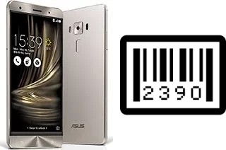 How to find the serial number on Asus Zenfone 3 Deluxe ZS570KL