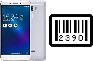 How to find the serial number on Asus Zenfone 3 Laser ZC551KL