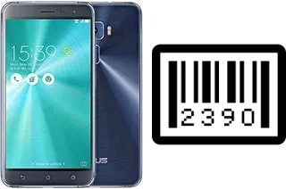 How to find the serial number on Asus Zenfone 3 ZE552KL