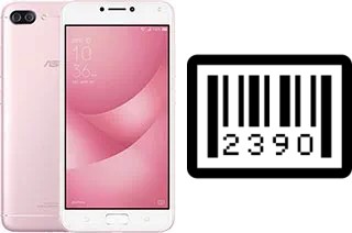 How to find the serial number on Asus Zenfone 4 Max ZC554KL