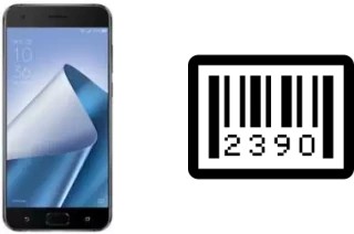 How to find the serial number on Asus ZenFone 4 Pro