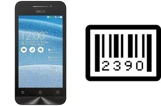 How to find the serial number on Asus Zenfone 4