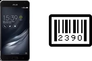 How to find the serial number on Asus ZenFone AR