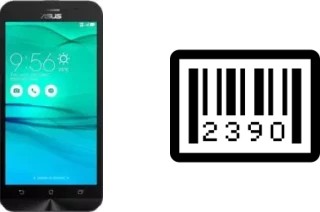 How to find the serial number on Asus ZenFone Go ZB500KG