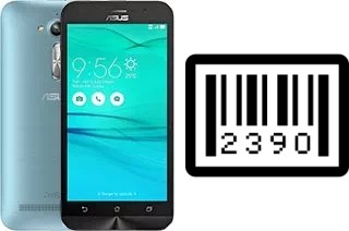 How to find the serial number on Asus Zenfone Go ZB500KL