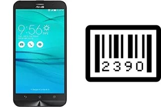 How to find the serial number on Asus Zenfone Go ZB552KL