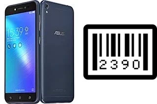 How to find the serial number on Asus Zenfone Live ZB501KL